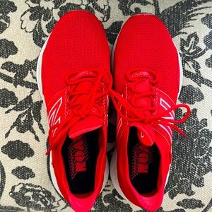 Women's Red Sneakers Size 9